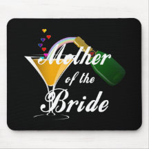Mother Of The Bride Champagne Toast Mouse Pads