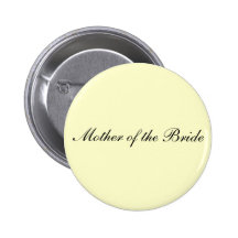 Mother of the Bride Ivory Button