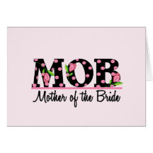 Mother of the Bride (MOD) Tulip Lettering Card