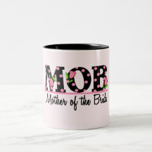 Mother of the Bride (MOD) Tulip Lettering Mug