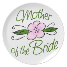 Mother of the Bride Party Plates