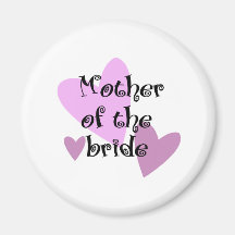 Mother of the Bride Refrigerator Magnet