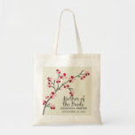 Mother of the Bride Wedding Party Gift Bag (red)