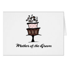 Mother of the Groom Cake Cards