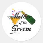 Mother of the Groom Champagne Toast Stickers