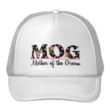 Mother of the Groom (MOG) Tulip Lettering Trucker Hat