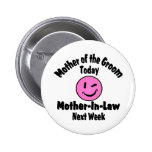Mother of the Groom Pins