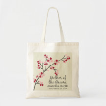 Mother of the Groom Wedding Party Gift Bag (red)