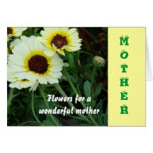 Mother, Yellow daisies Cards