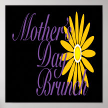 Mothers Day Brunch Poster