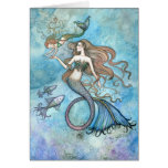 Mother's Day Card Mermaid and Child