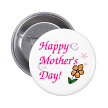 Mothers Day Flower Pins