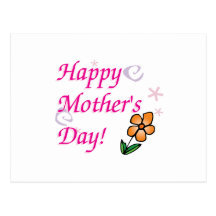 Mothers Day Flower Post Card