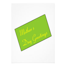 Mothers Day Greetings Invite