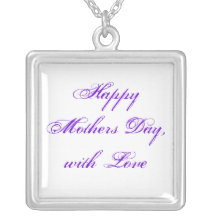 Mothers Day Personalized Necklace