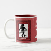Mother's Day Photo Mug Red