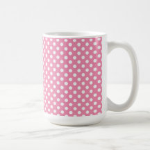 Mother's Day Pink Polka-Dotted Mug