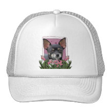 Mothers Day - Pink Tulips - Chihuahua - Isabella Hats