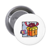 Mother's Day Present Buttons