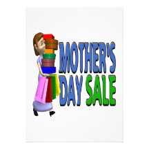 Mothers Day Sale Invitations