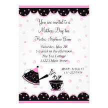 Mother's Day Tea Party Invitation