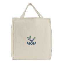 Mothers Peacock Embroidered Bag