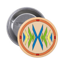 Motiv Indianer theme native american Anstecknadelbuttons