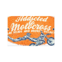 Moto race canvas prints