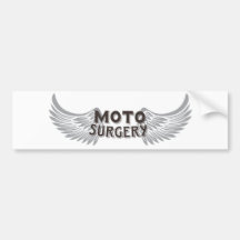 Moto speed shop bumper stickers