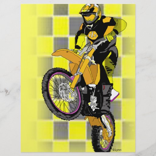 Motocross 407 flyer design