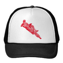 Motocross is life mesh hats