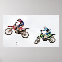 Motocross Racers Print