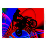 Motocrossing Going Loopy Cards
