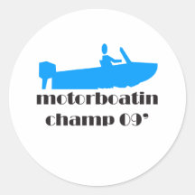 Motorboating Champ 2009 Stickers