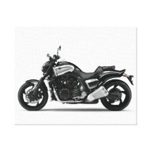 Motorcycle 02 gallery wrapped canvas