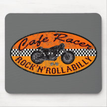 Motorcycle addict mousepad