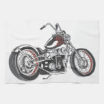 Motorcycle. Kitchen Towels