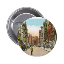 Mott Street, CHINATOWN, New York City (Vintage) buttons