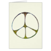 Mottled Peace Cards
