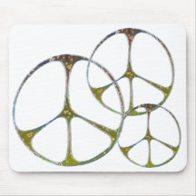 Mottled Peace Mousepad