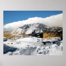 Mount Rose in Winter Print