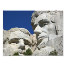 Mount Rushmore Detail Photo Art