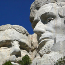 Mount Rushmore Detail Photo Cut Outs