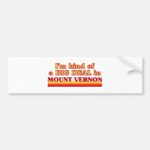 MOUNT VERNON BUMPER STICKERS