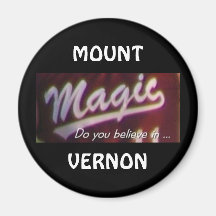 Mount Vernon Magic Magnet