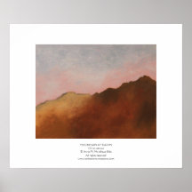 Mountain at Dawn Posters