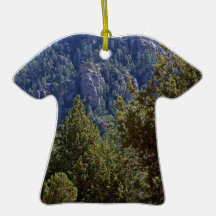 Mountain forest ornaments