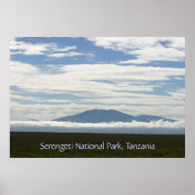 Mountain in the Clouds - Print