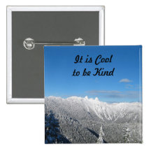Mountain Kindness Button
