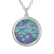 Mountain Leaf Personalized Necklace